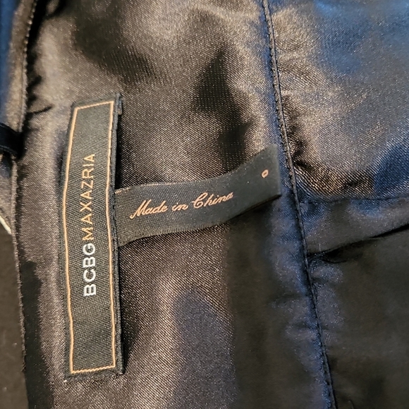 BCBGMAXAZRIA Silk Halter Dress - Size 0 - Picture 8 of 12